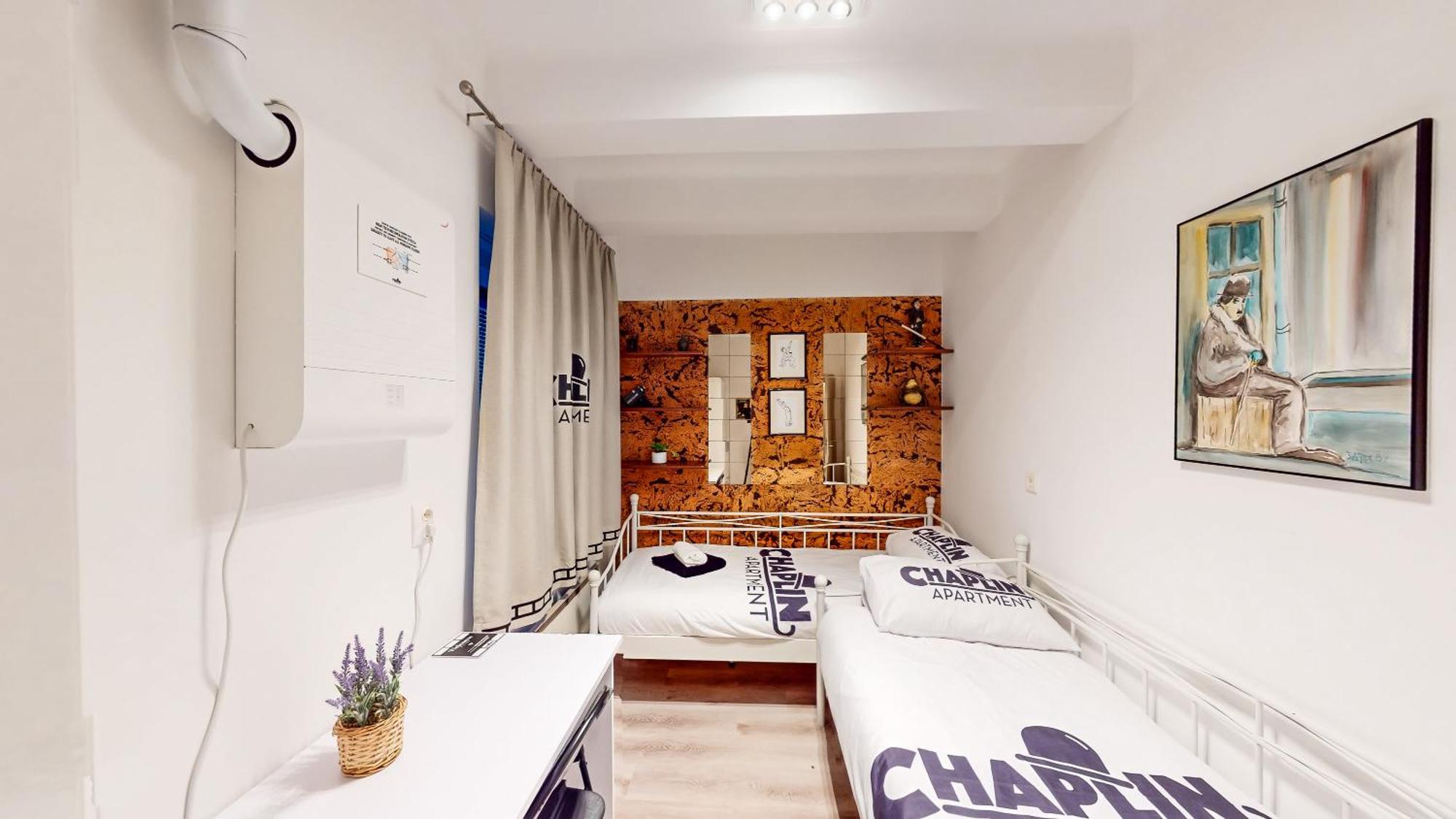 Chaplin Apartment - Free Garage Parking Laibach Exterior foto